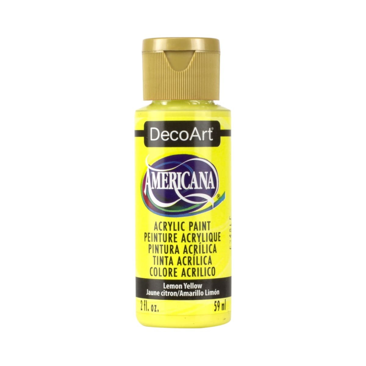 Pintura Acrílica DecoArt 2oz - Elije tu color AMARILLO CLARO2