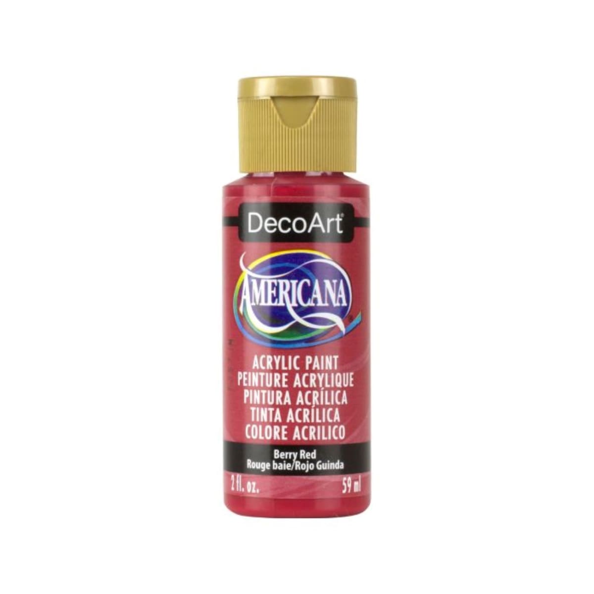 Acrílico Americana DecoArt 59 mL TONOS ROJO10