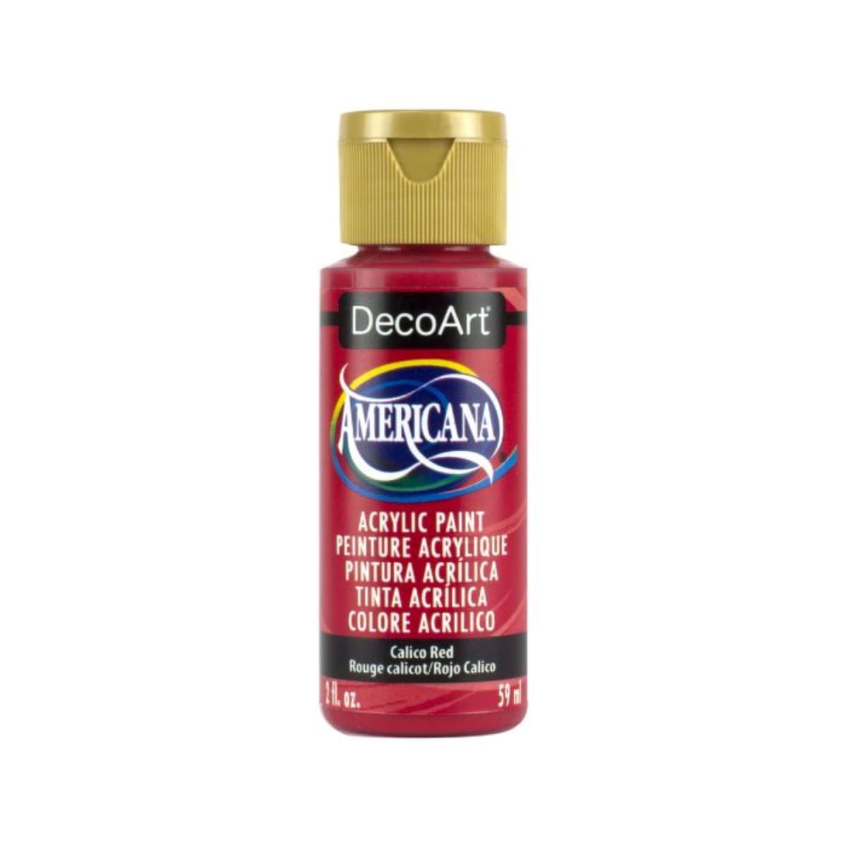Pintura Acrílica DecoArt 2oz - Elije tu color ROJO CLARO2
