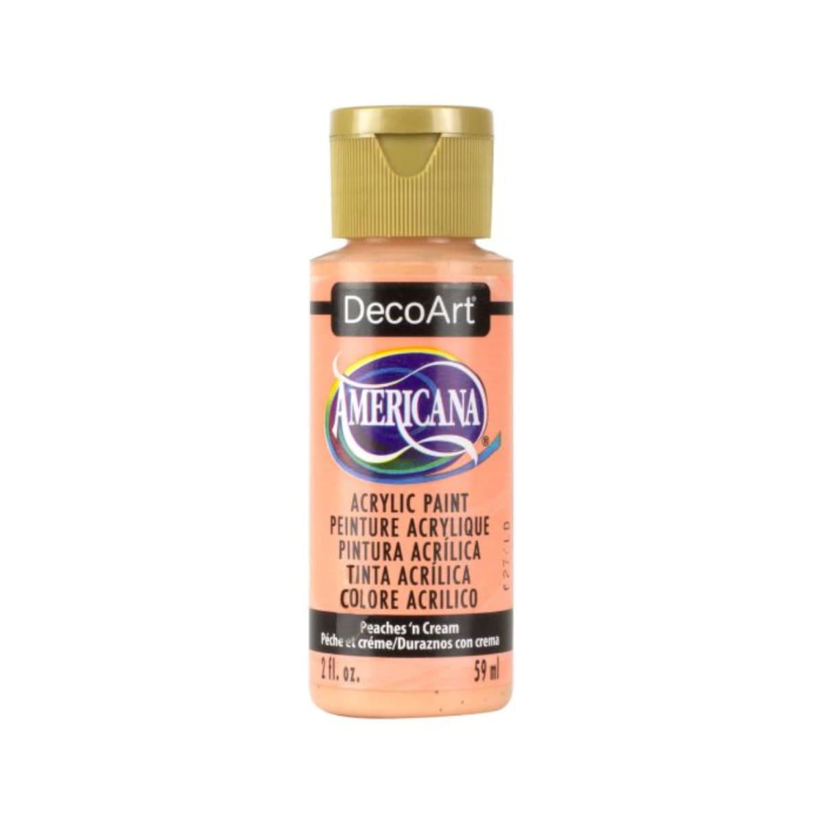Pintura Acrílica DecoArt 2oz - Elije tu color NARANJO CLARO2