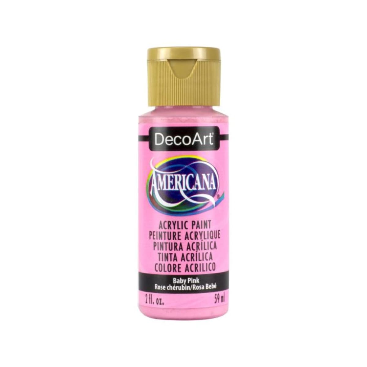 Acrílico Americana DecoArt 59 mL TONOS ROSADO1
