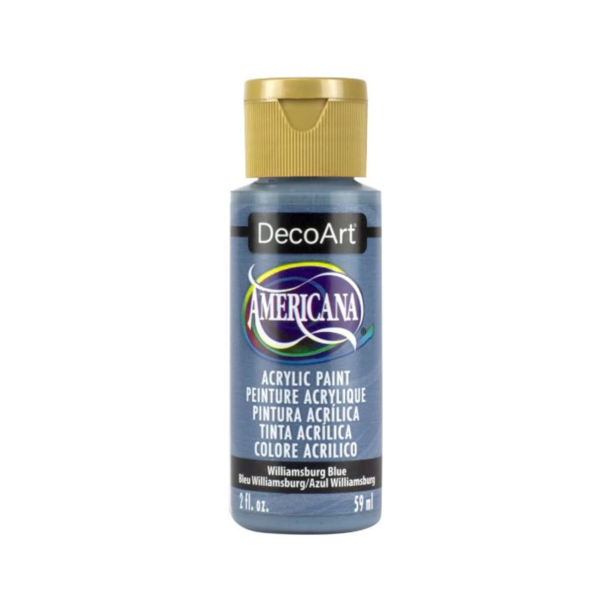 Acrílico Americana DecoArt 59 mL TONOS CELESTE6