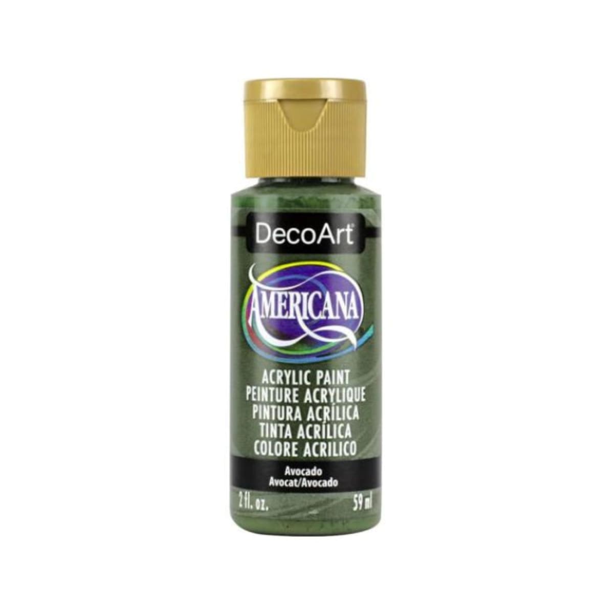 Acrílico Americana DecoArt 59 mL TONOS VERDE OSCURO2