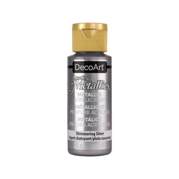 Acrílico Metálico Dazzling Metallics DecoArt 59ml1