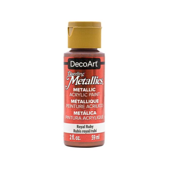 Acrílico Metálico Dazzling Metallics DecoArt 59ml4