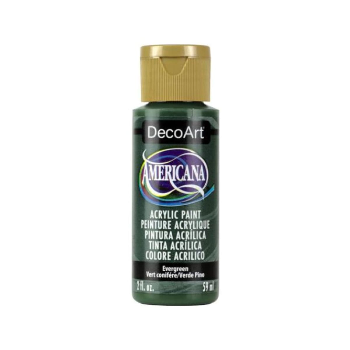 Acrílico Americana DecoArt 59 mL TONOS VERDE OSCURO6