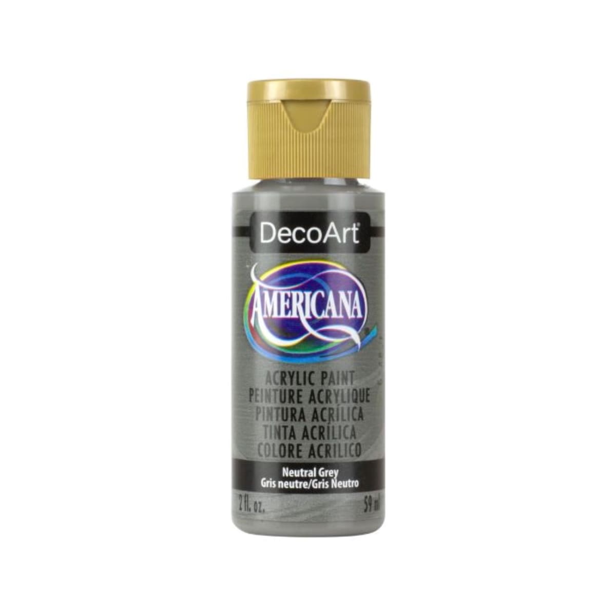 Pintura Acrílica DecoArt 2oz - Elije tu color GRIS OSCURO2