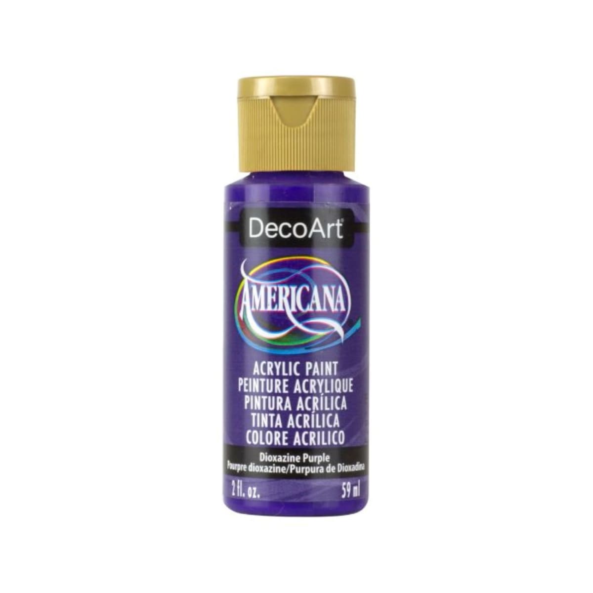 Acrílico Americana DecoArt 59 mL TONOS MORADO2
