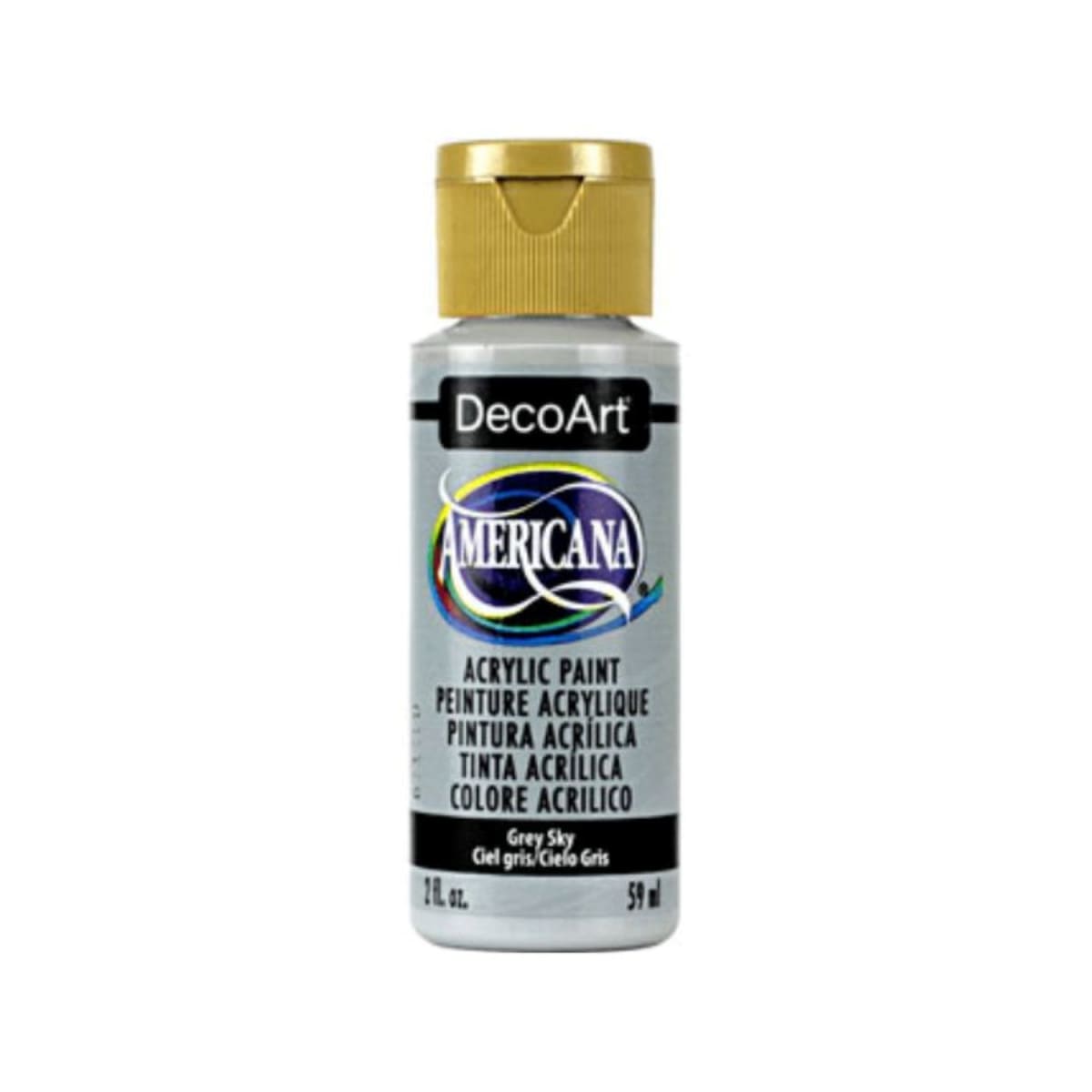 Pintura Acrílica DecoArt 2oz - Elije tu color GRIS CLARO2