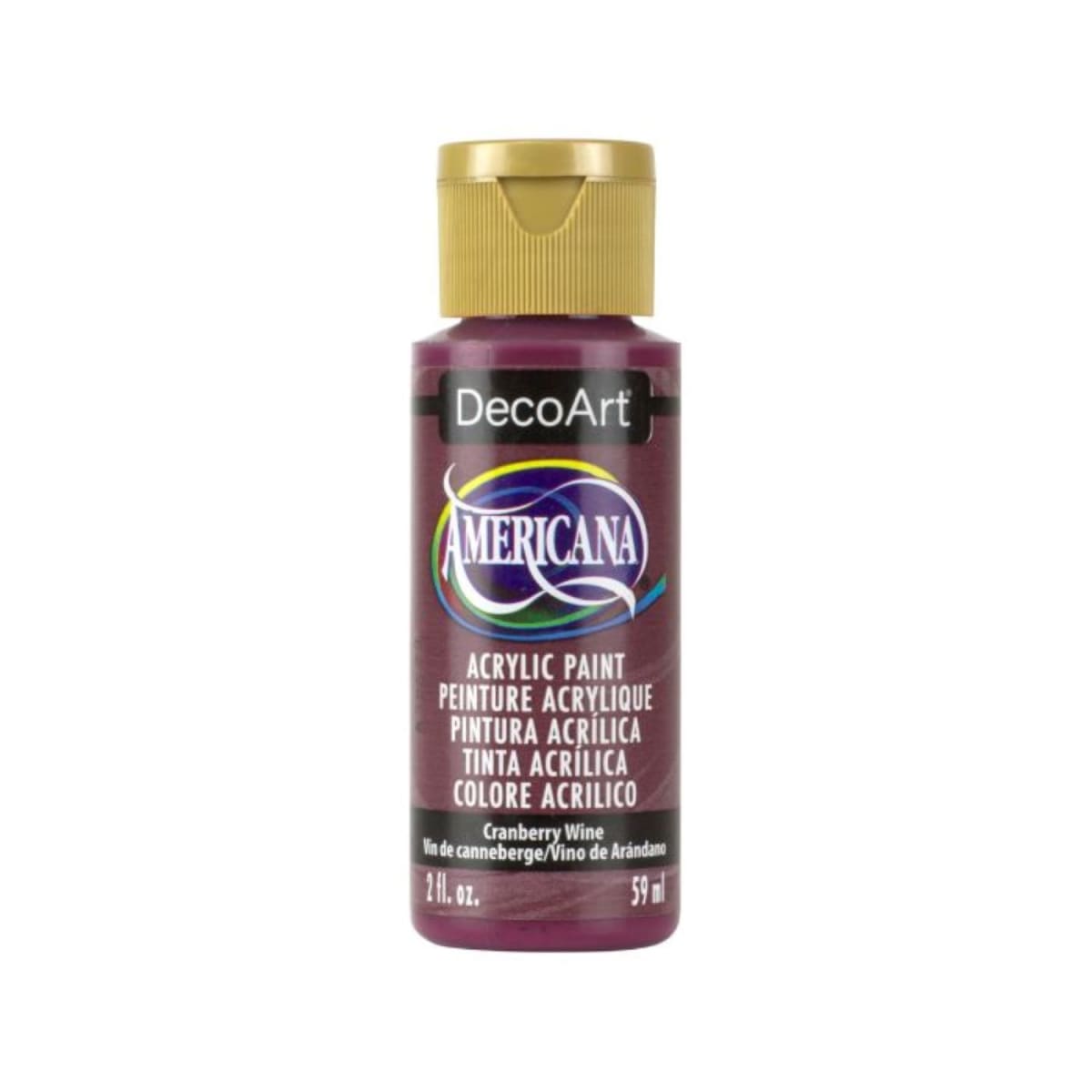 Pintura Acrílica DecoArt 2oz - Elije tu color BURDEO1