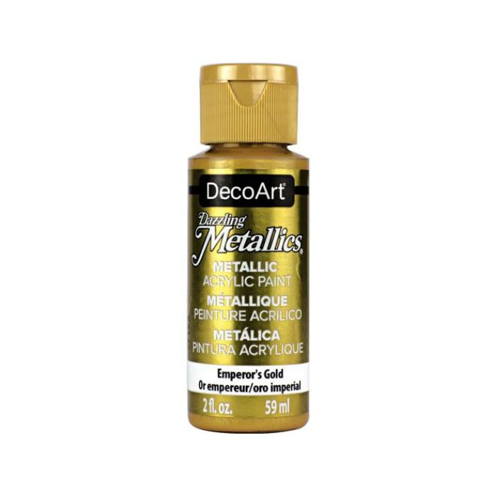Acrílico Metálico Dazzling Metallics DecoArt 59ml10
