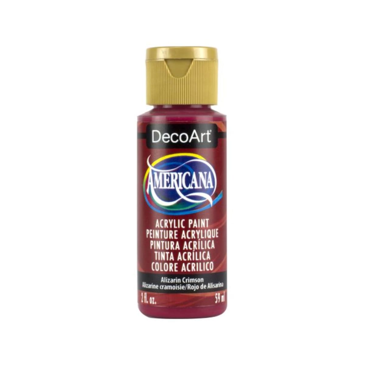 Acrílico Americana DecoArt 59 mL TONOS BURDEO4