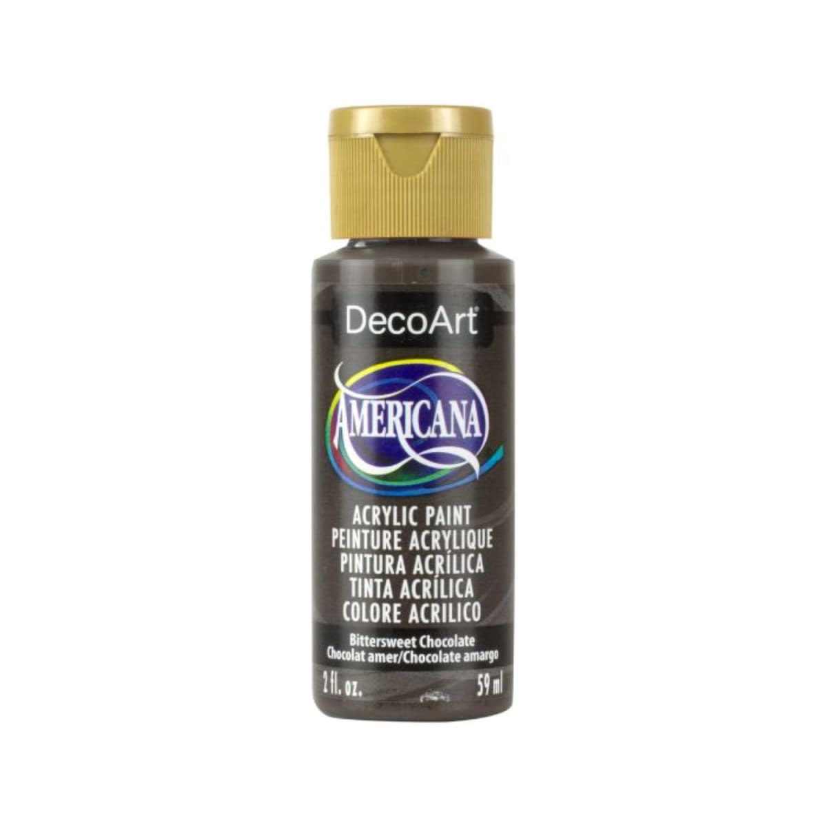 Pintura Acrílica DecoArt 2oz - Elije tu color CAFÉ OSCURO5