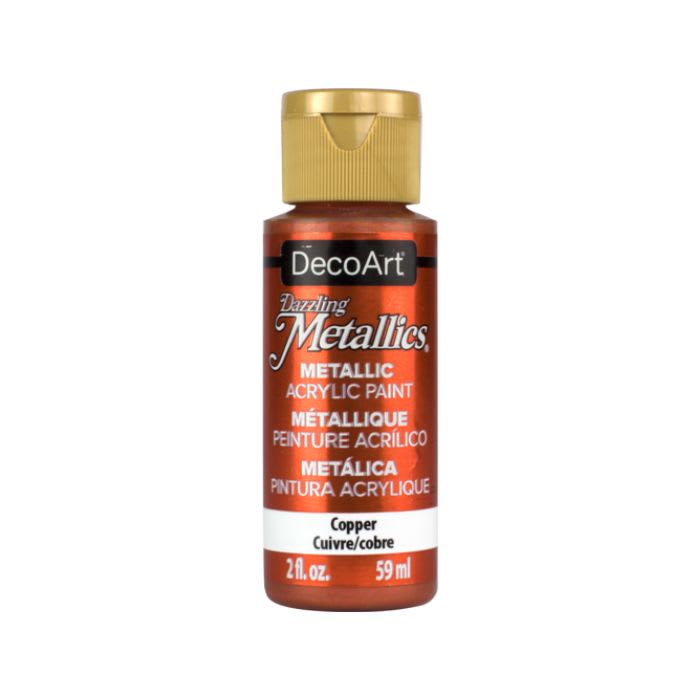 Acrílico Metálico Dazzling Metallics DecoArt 59ml12