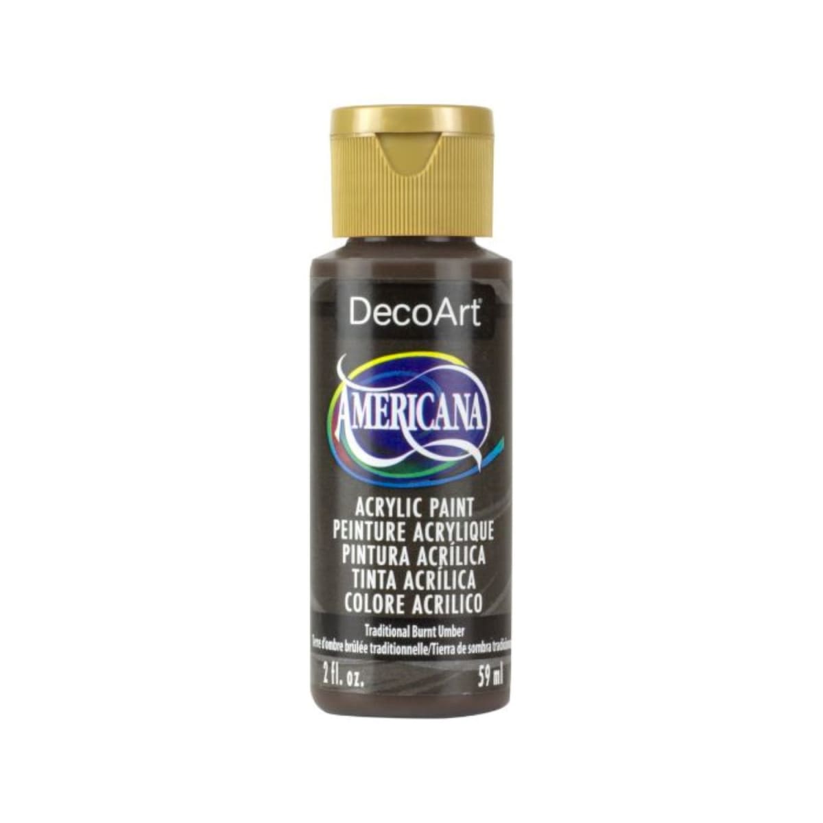 Pintura Acrílica DecoArt 2oz - Elije tu color CAFÉ OSCURO6