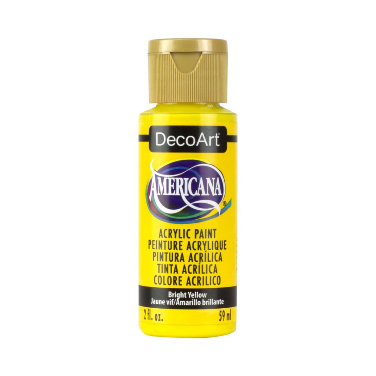 Pintura Acrílica DecoArt 2oz - Elije tu color AMARILLO CLARO3