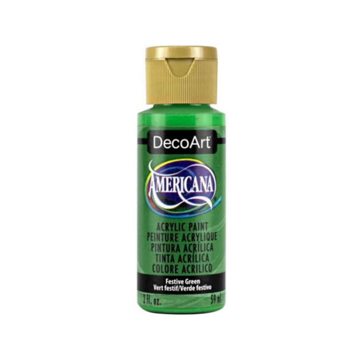 Acrílico Americana DecoArt 59 mL TONOS VERDE OSCURO7