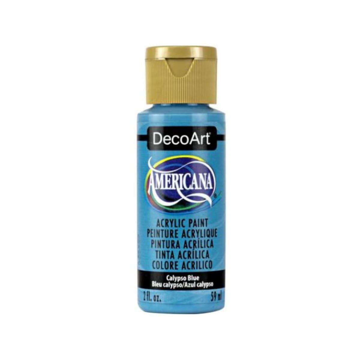 Pintura Acrílica DecoArt 2oz - Elije tu color TURQUESA OSCURO3