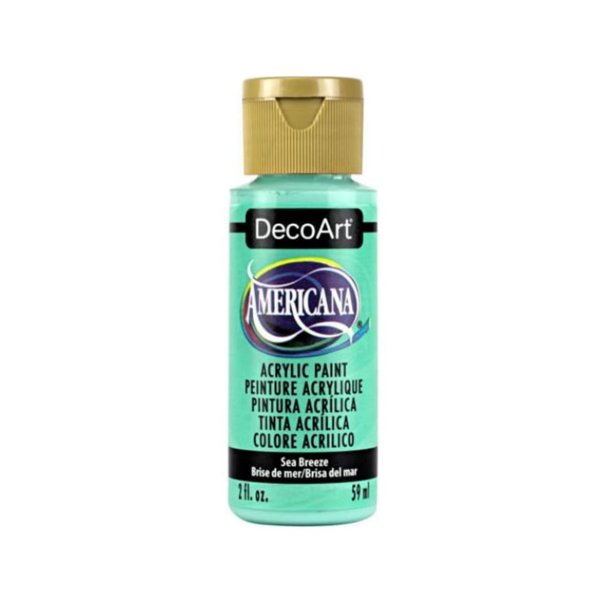 Pintura Acrílica DecoArt 2oz - Elije tu color TURQUESA CLARO3