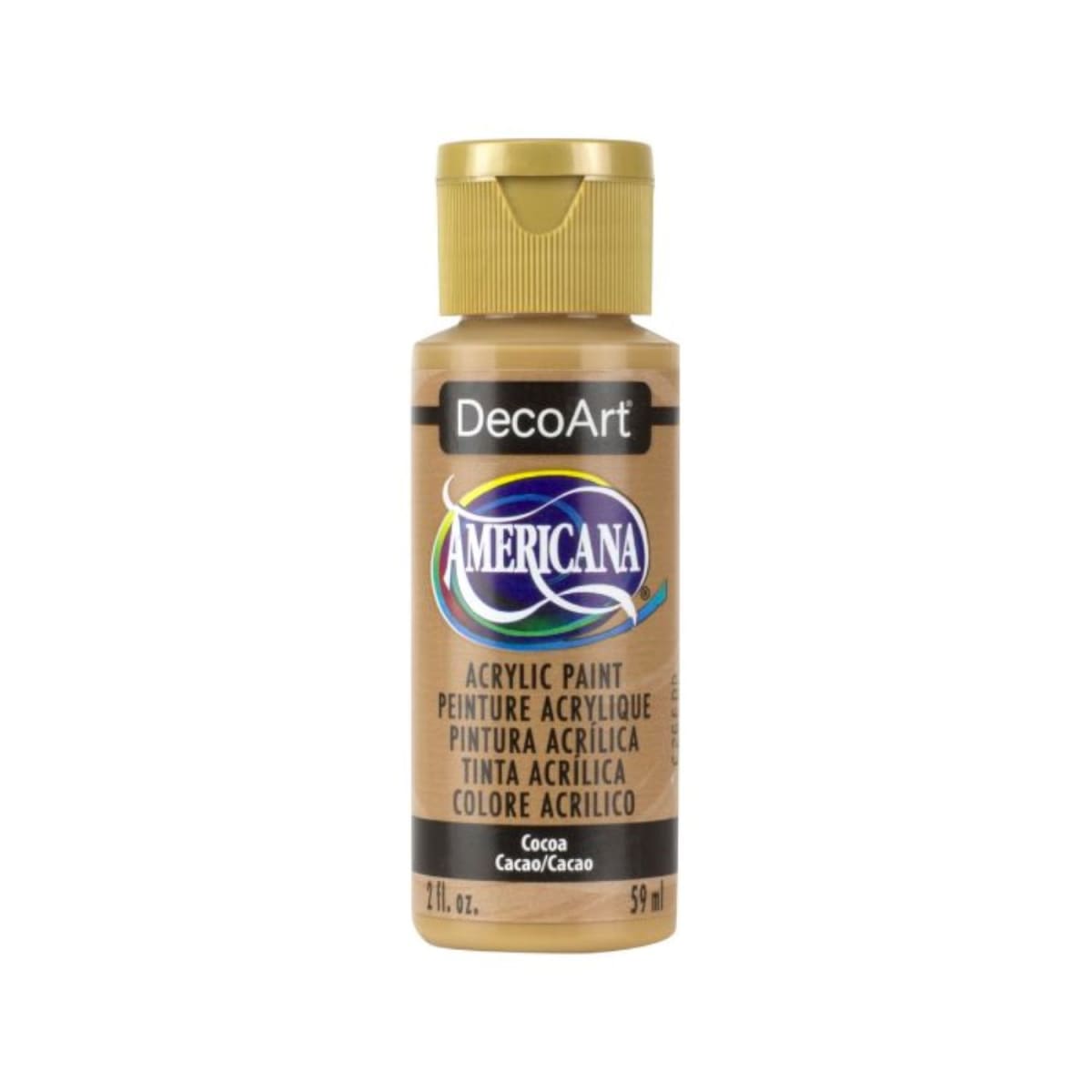 Pintura Acrílica DecoArt 2oz - Elije tu color CAFÉ CLARO6