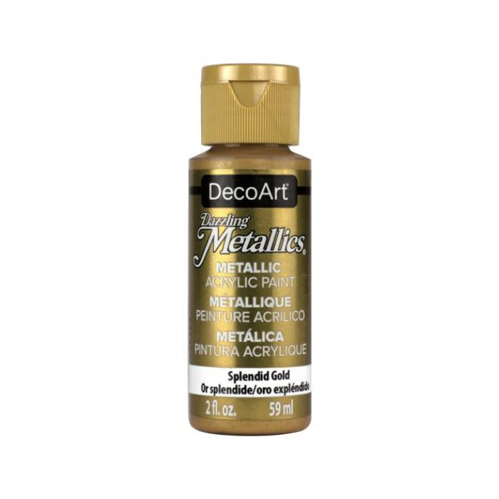 Acrílico Metálico Dazzling Metallics DecoArt 59ml16
