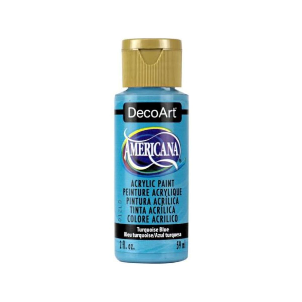 Pintura Acrílica DecoArt 2oz - Elije tu color TURQUESA CLARO4