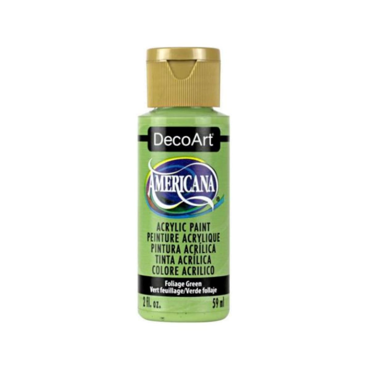 Acrílico Americana DecoArt 59 mL TONOS VERDE CLARO5