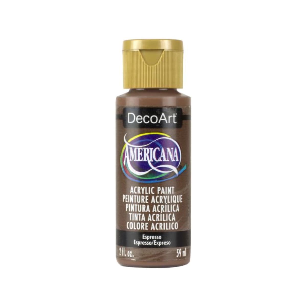 Pintura Acrílica DecoArt 2oz - Elije tu color CAFÉ OSCURO8