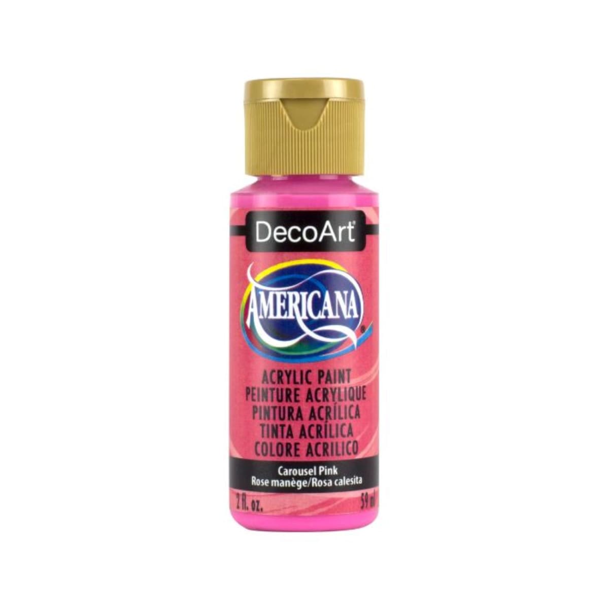 Acrílico Americana DecoArt 59 mL TONOS ROSADO10