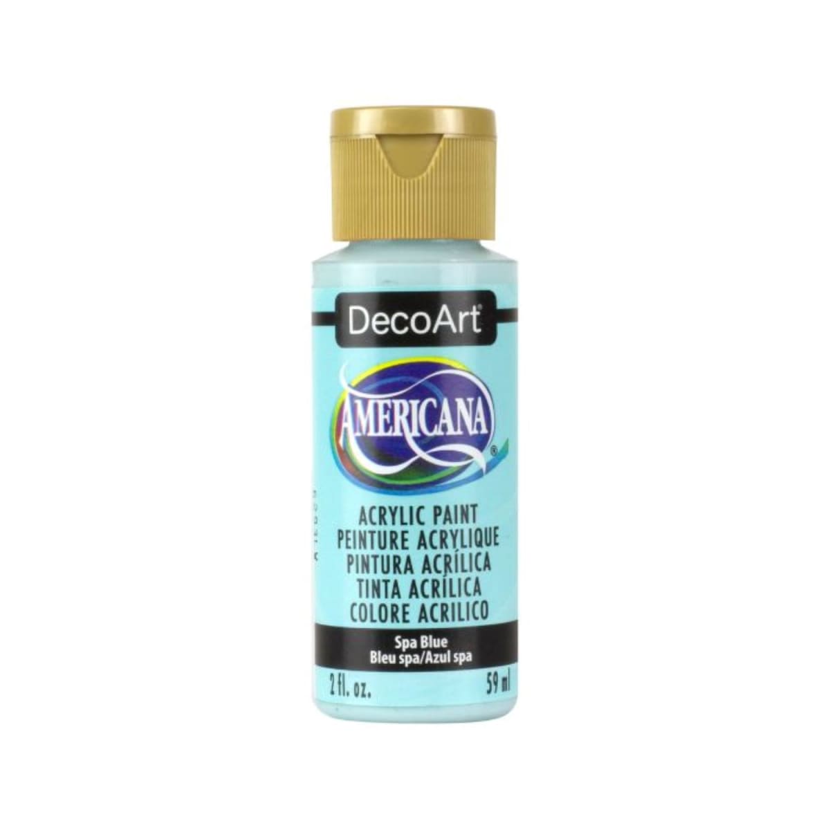 Acrílico Americana DecoArt 59 mL TONOS CELESTE2
