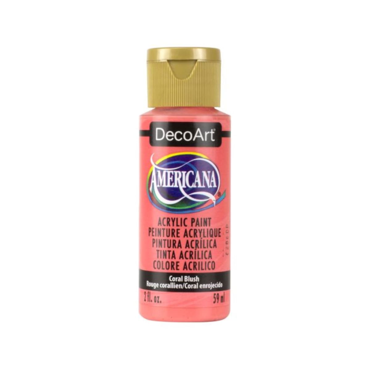 Acrílico Americana DecoArt 59 mL TONOS CORAL1