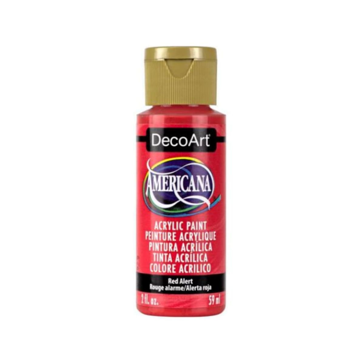 Pintura Acrílica DecoArt 2oz - Elije tu color ROJO CLARO6