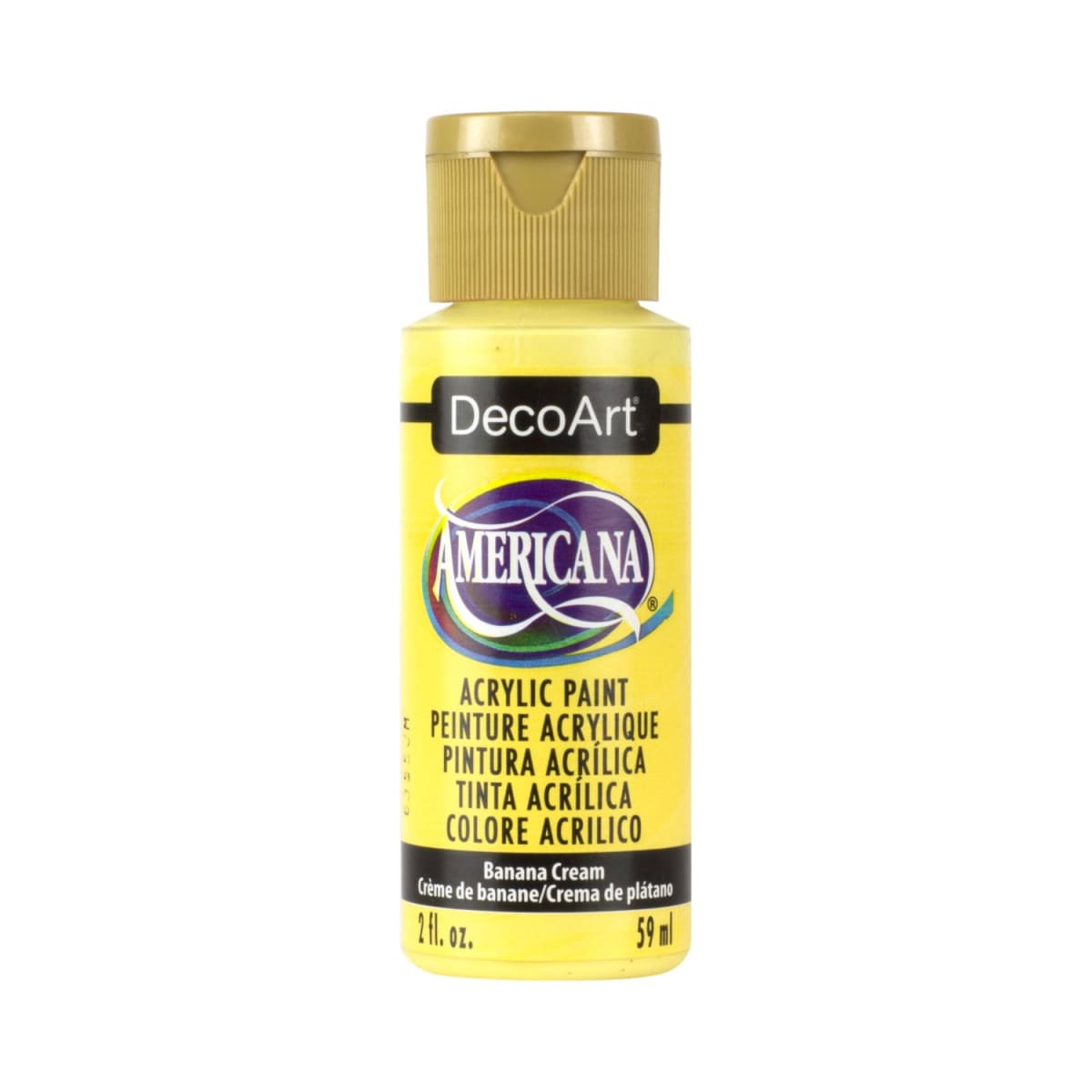 Pintura Acrílica DecoArt 2oz - Elije tu color AMARILLO CLARO4