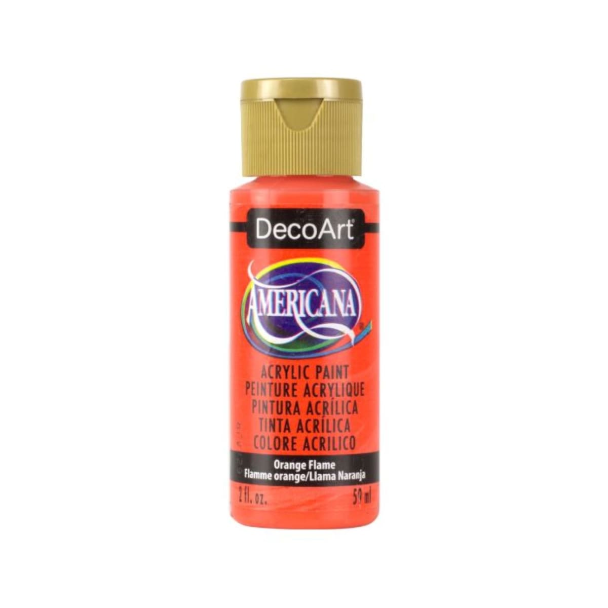 Pintura Acrílica DecoArt 2oz - Elije tu color NARANJO OSCURO6
