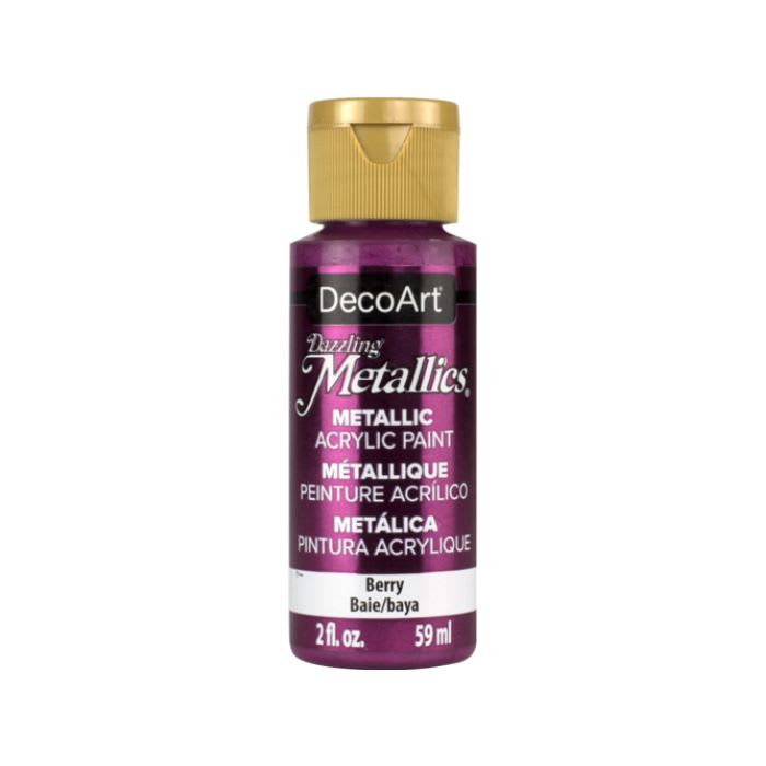 Acrílico Metálico Dazzling Metallics DecoArt 59ml19