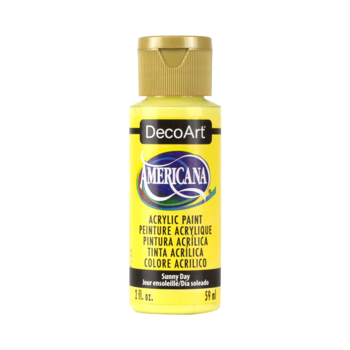 ACRÍLICOS TONOS AMARILLO CLARO DecoArt - 2 oz (59 ml)5