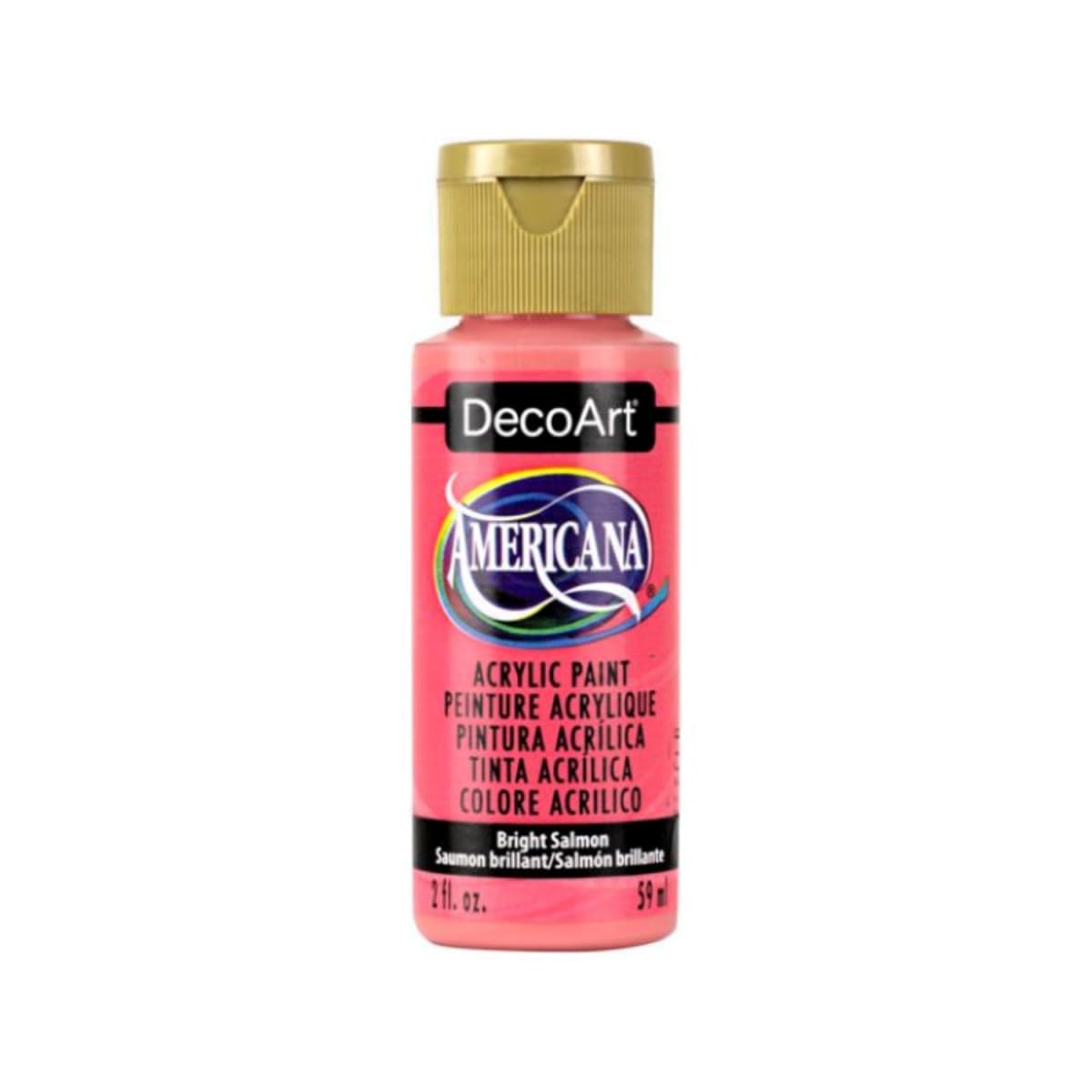 Pintura Acrílica DecoArt 2oz - Elije tu color NARANJO CLARO8