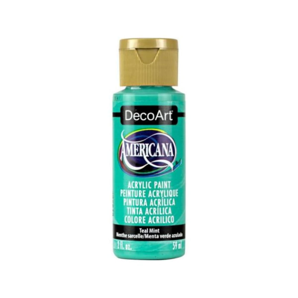 Pintura Acrílica DecoArt 2oz - Elije tu color TURQUESA CLARO5