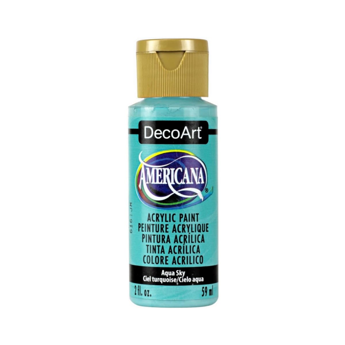Pintura Acrílica DecoArt 2oz - Elije tu color TURQUESA CLARO6