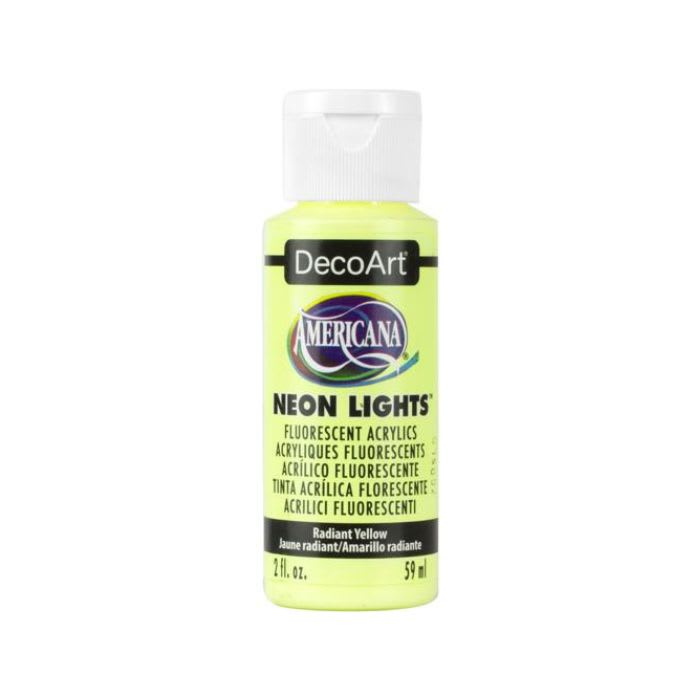 Acrílicos Americana DecoArt 59 mL TONOS NEÓN FLUORESCENTES3