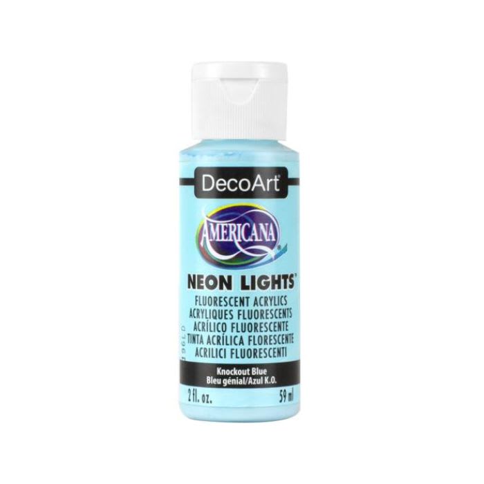 Acrílicos Americana DecoArt 59 mL TONOS NEÓN FLUORESCENTES5