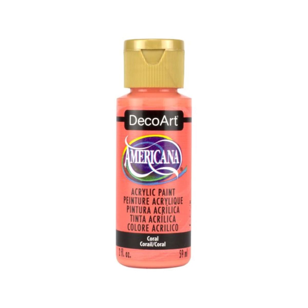 Pintura Acrílica DecoArt 2oz - Elije tu color NARANJO CLARO9