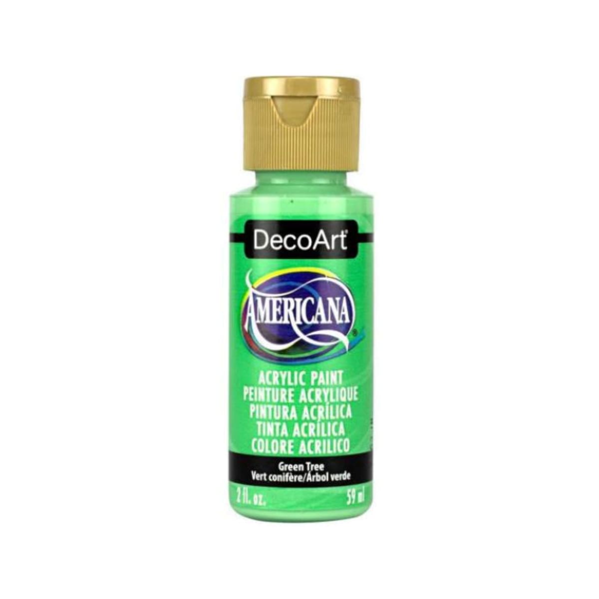 Acrílico Americana DecoArt 59 mL TONOS VERDE CLARO13