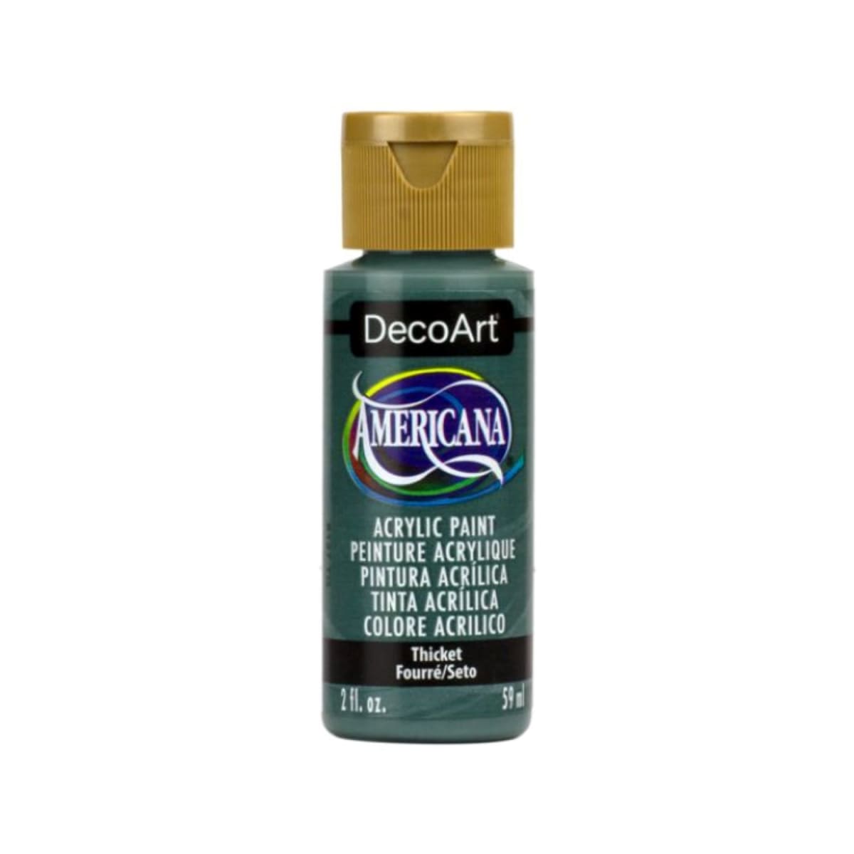 Acrílico Americana DecoArt 59 mL TONOS VERDE OSCURO22