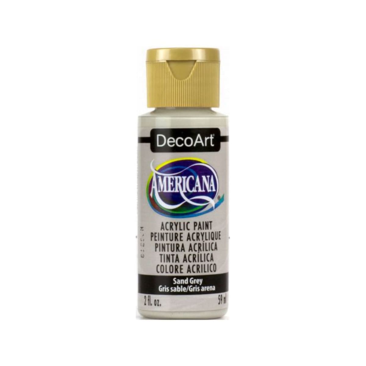 Pintura Acrílica DecoArt 2oz - Elije tu color GRIS CLARO4