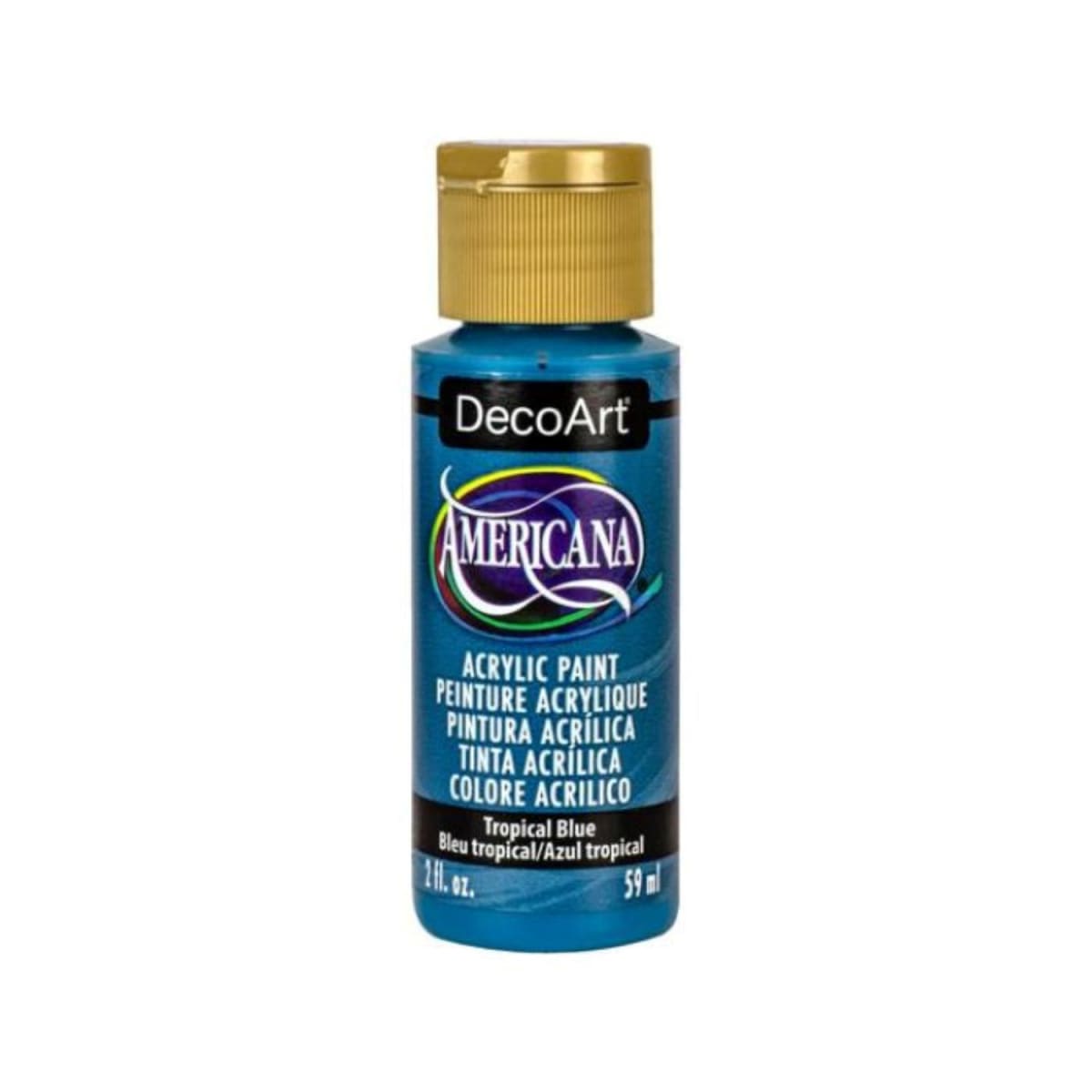 Pintura Acrílica DecoArt 2oz - Elije tu color TURQUESA OSCURO7