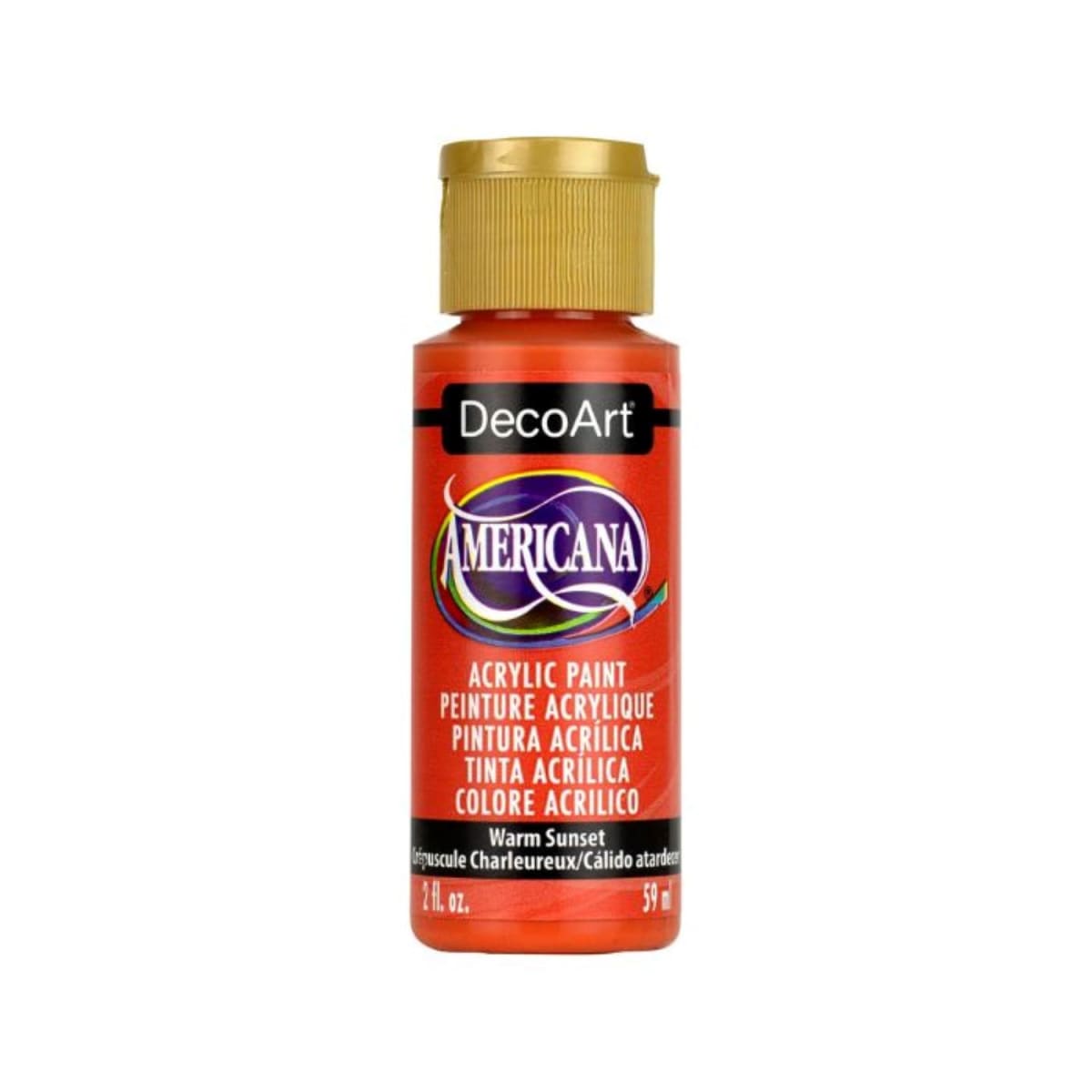 Pintura Acrílica DecoArt 2oz - Elije tu color NARANJO OSCURO7