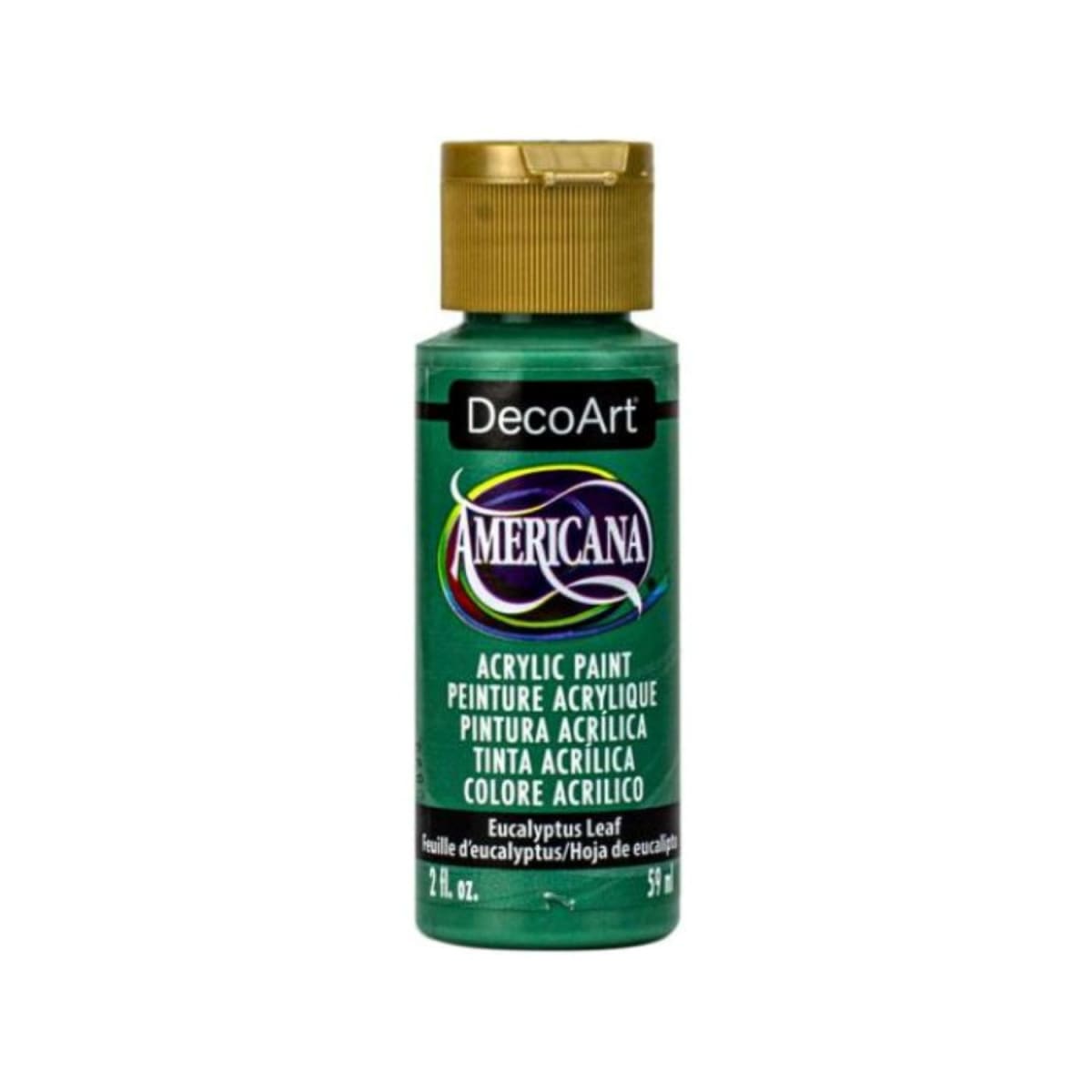 Acrílico Americana DecoArt 59 mL TONOS VERDE OSCURO5
