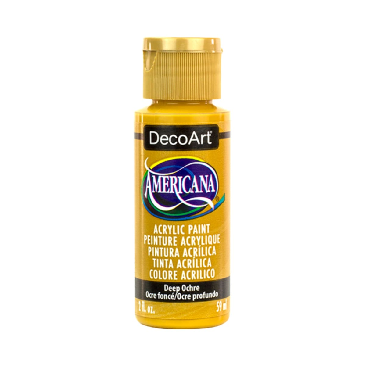 Pintura Acrílica DecoArt 2oz - Elije tu color AMARILLO OCRE3