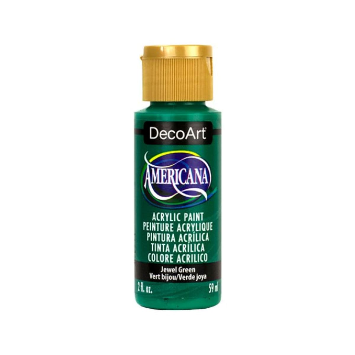 Acrílico Americana DecoArt 59 mL TONOS VERDE OSCURO13